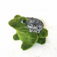 polyresin fashionable frog shape outdoor garden decoration