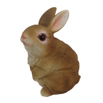 garden decoration polyresin figurine, polyresin rabbit decoration